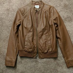 Faux Leather Jacket